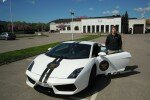 Upplev en åktur med en Lamborghini