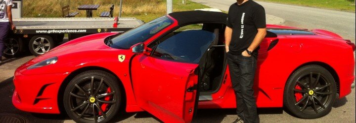 köra ferrari